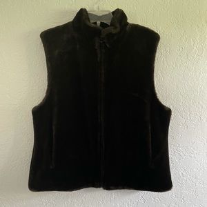 Fur winter vest